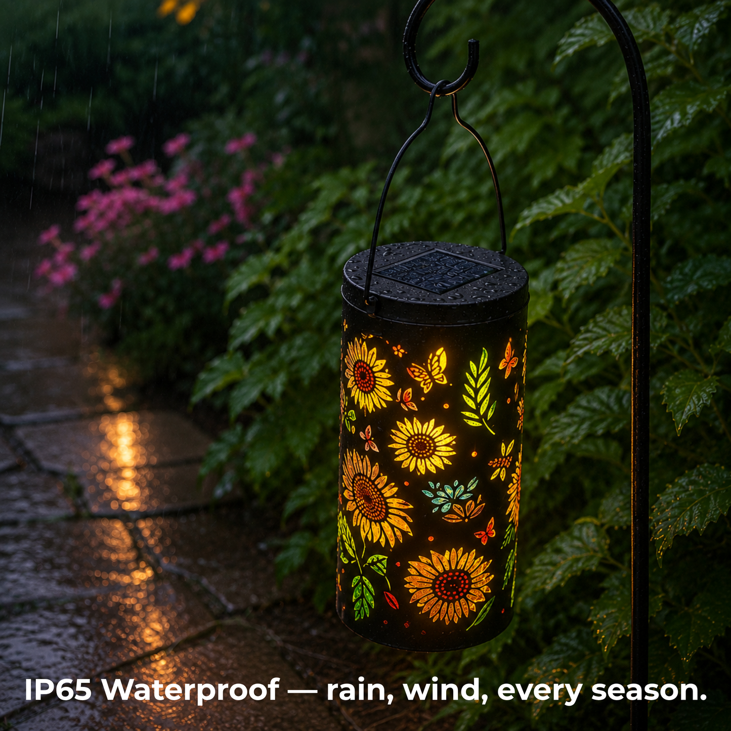 Floraveil™ Solar Sunflower Lantern