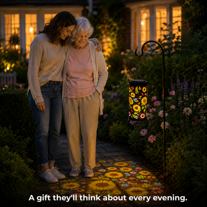 Floraveil™ Solar Sunflower Lantern